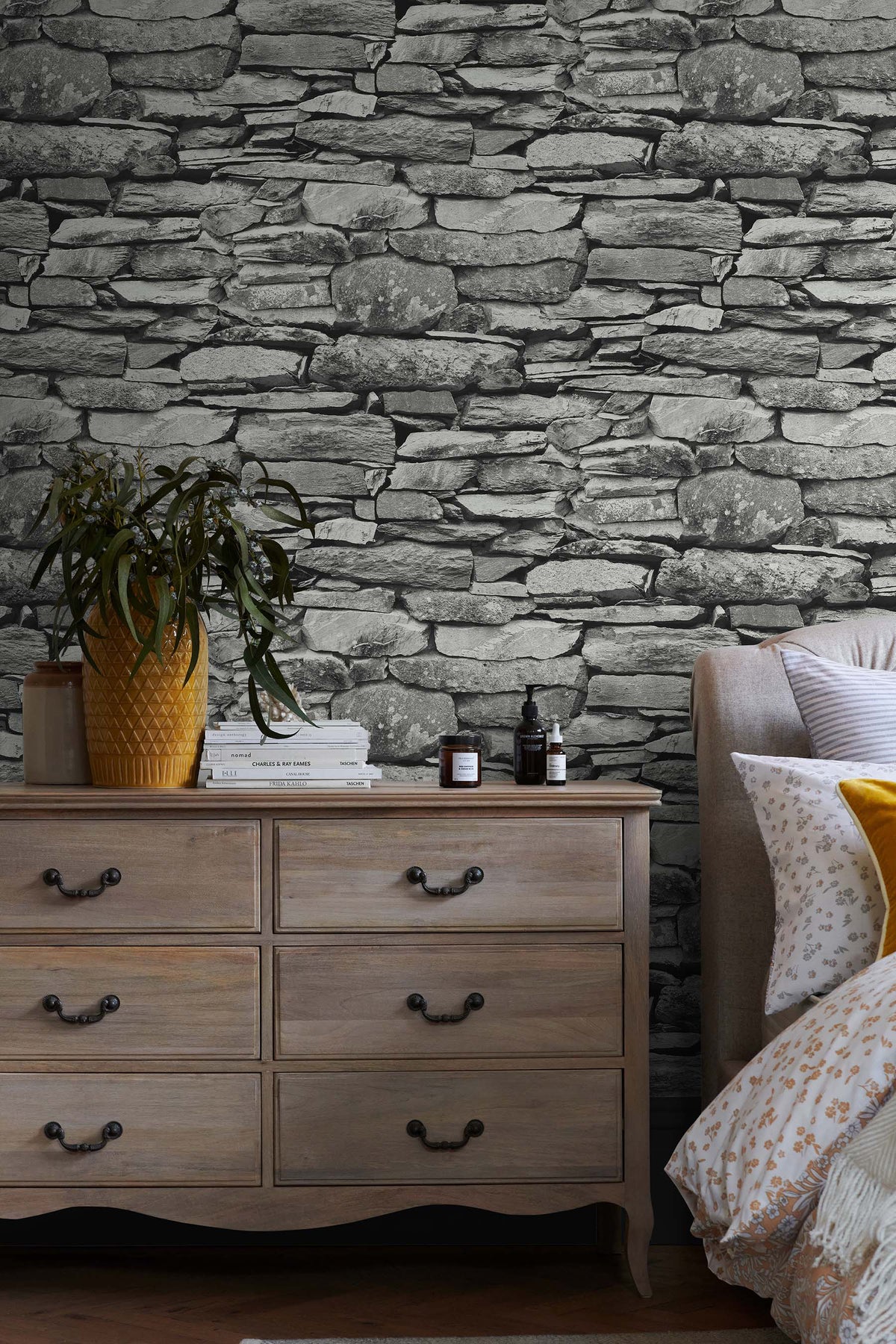 Ledgestone Wall Grey