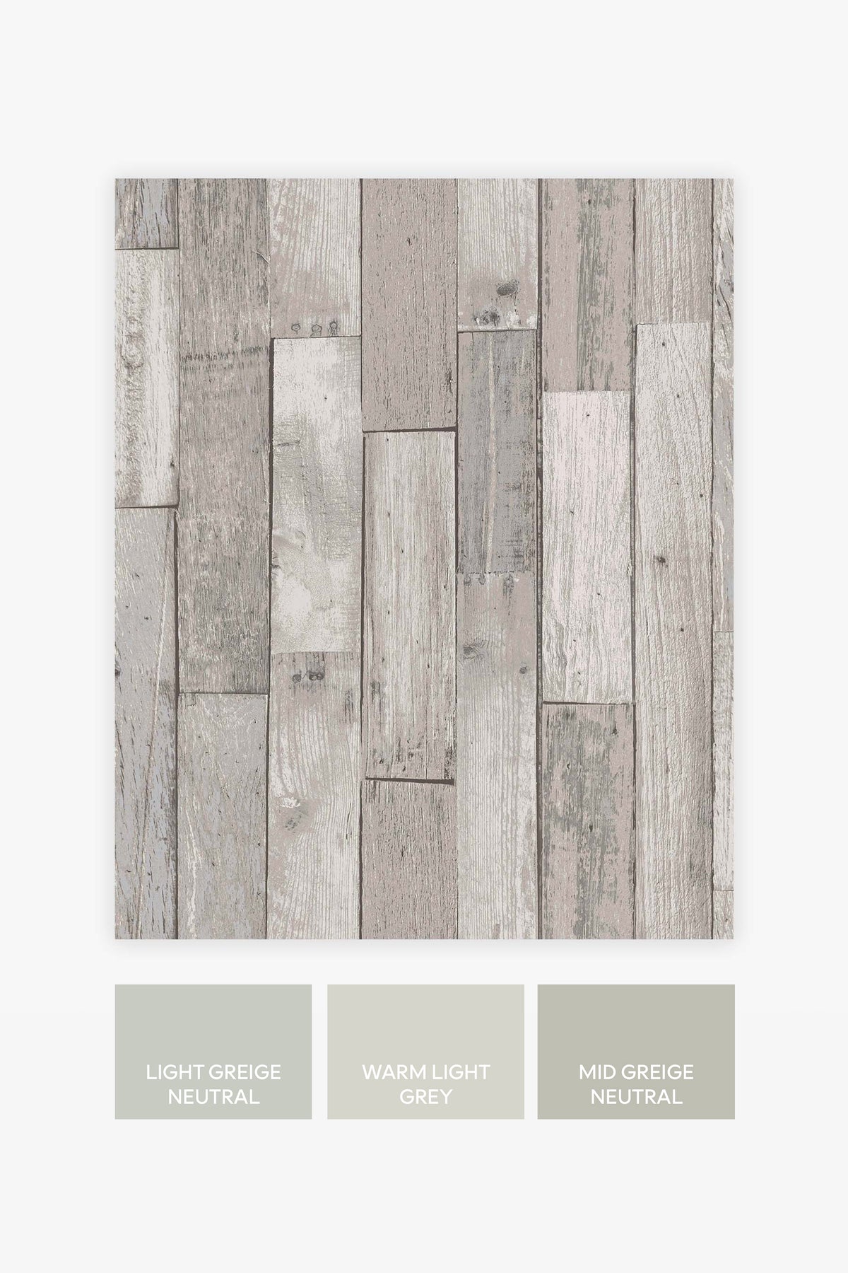 Distressed Wood Plank Grey