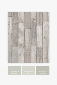 Distressed Wood Plank Grey