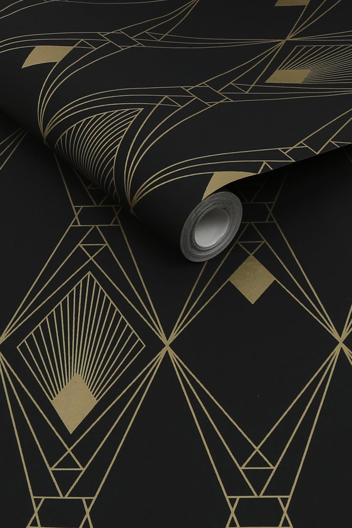 Deco Geometric Black