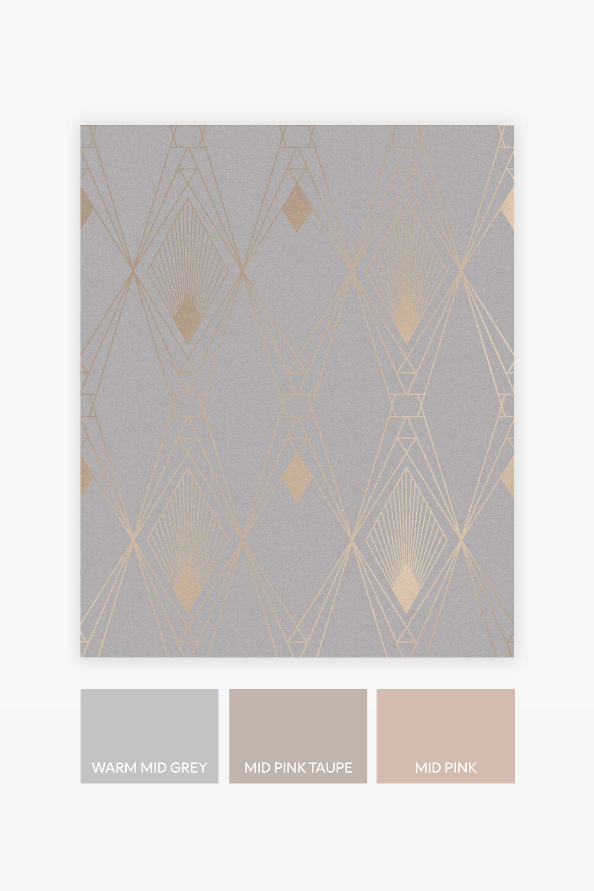 Deco Geometric Grey