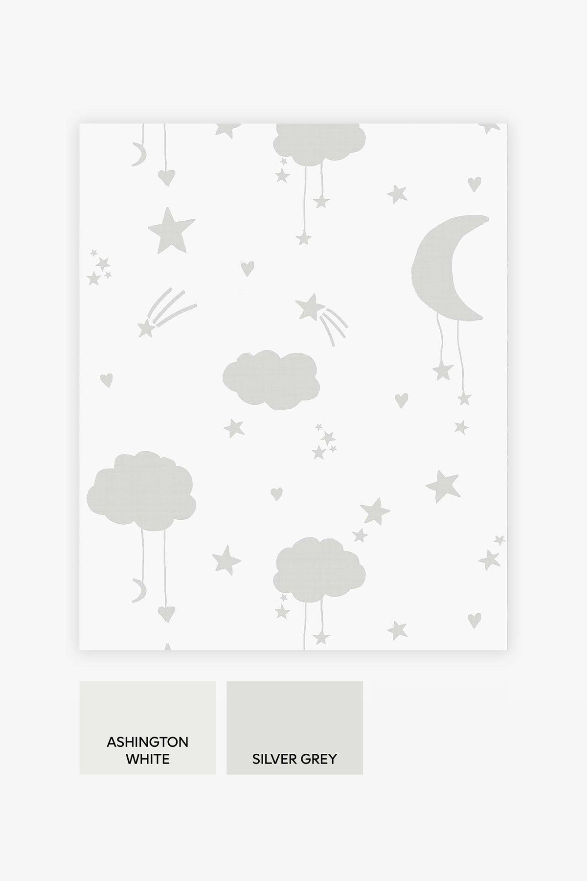 Moon and Stars Grey