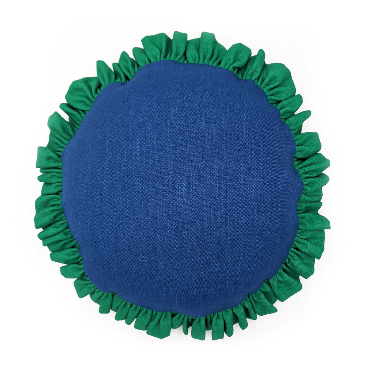 Juno Round Cushion Cobalt