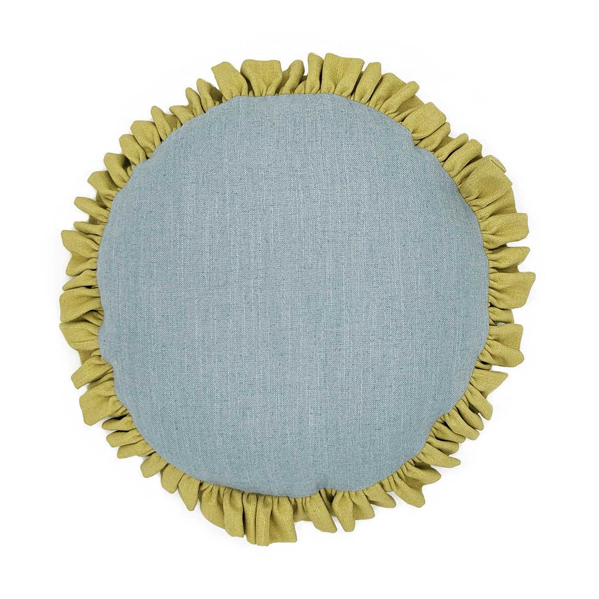 Juno Round Cushion Periwinkle