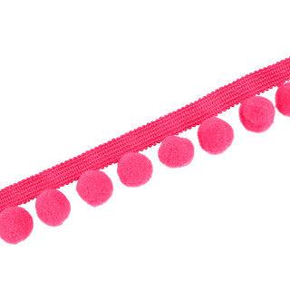 VN T79/02 POM POM BRAID FUCHSIA
