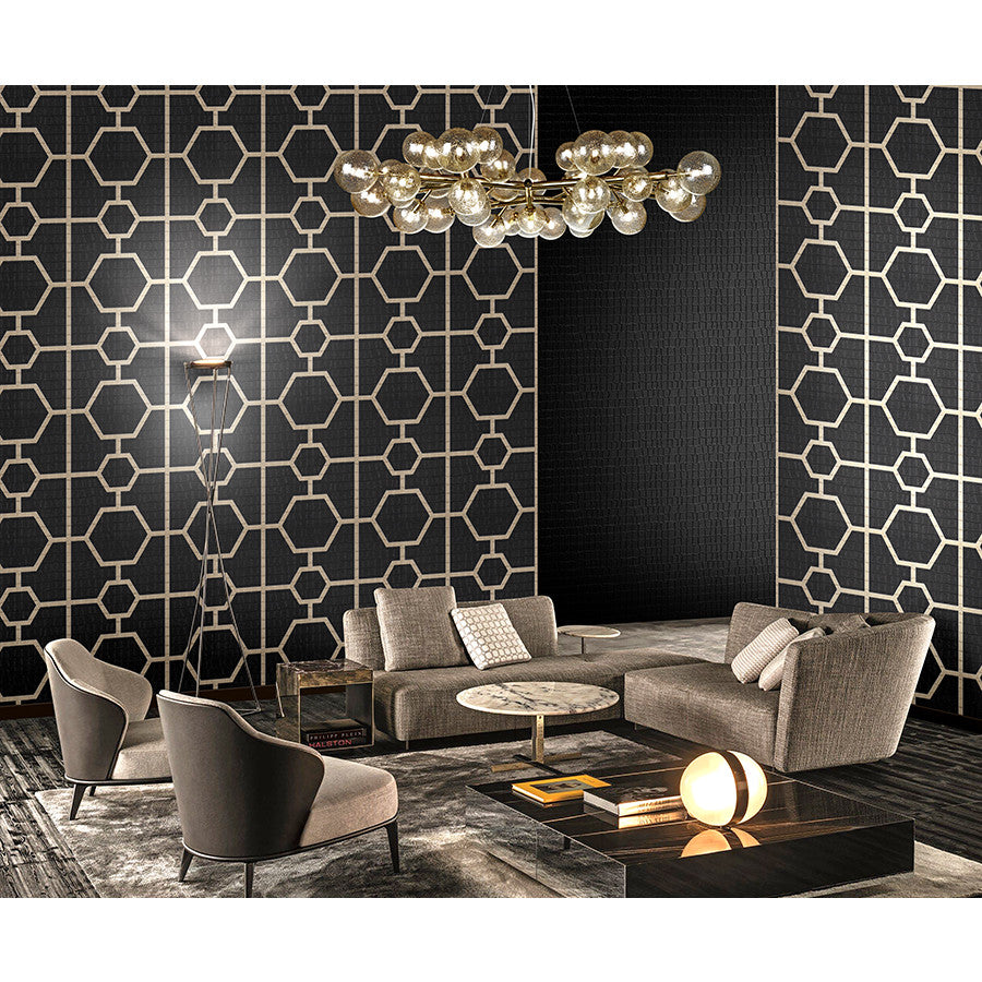 Philipp Plein Geometric Gold
