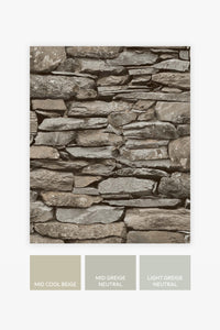 Ledgestone Wall Neutral